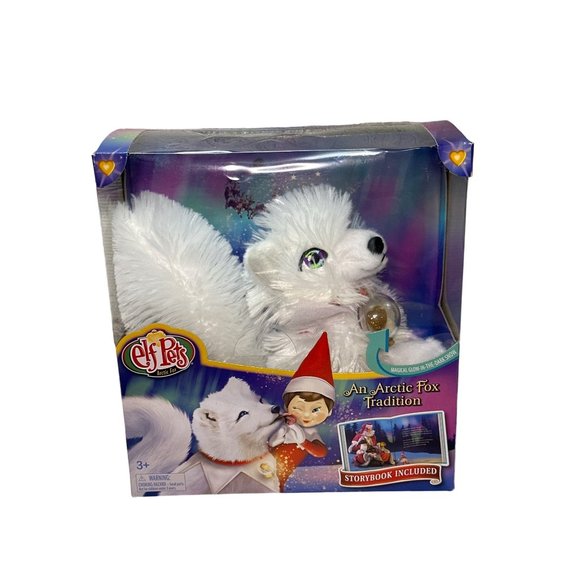Elf Pets: An Artic Fox Tradition Plush With Storybook, Elf on the Shelf - Picture 1 of 2